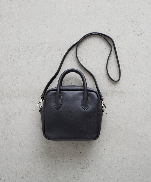 EFOLE(エフォル)の「スクエア ボストンバッグ(ハンドバッグ・レディース・ブラック/ベージュ・FREE)」の14枚目の写真