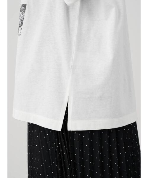 earth music&ecology（アースミュージックアンドエコロジー）の「PHOTOびっぐT ＊（Tシャツ/カットソー・レディース・オフホワイト/ミント・FREE）」の12枚目の写真