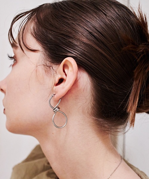 CENE（セネ）の「【CENE】セネ/ムスビメピアス（ピアス（両耳用）・レディース・ゴールド/シルバー・FREE）」の16枚目の写真