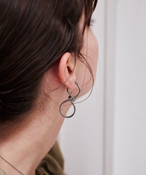 CENE（セネ）の「【CENE】セネ/ムスビメピアス（ピアス（両耳用）・レディース・ゴールド/シルバー・FREE）」の9枚目の写真