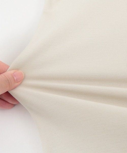 titivate（ティティベイト）の「ﾊﾟｲﾋﾟﾝｸﾞｽｸｴｱｶﾗｰｼｬﾂ（シャツ/ブラウス・レディース・ホワイト/ブラック/グレイッシュベージュ・M）」の21枚目の写真