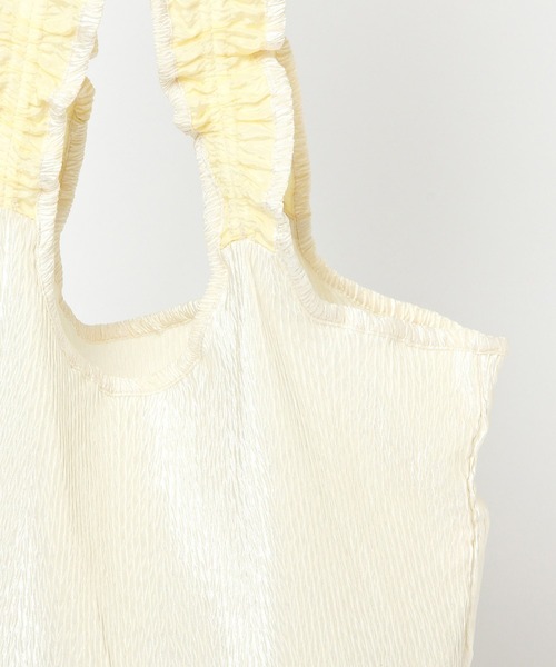 Heather(ヘザー)の「フリルハンドルトート 215680(トートバッグ・レディース・アイボリー/グリーン/ブラウン・ONE SIZE)」の19枚目の写真