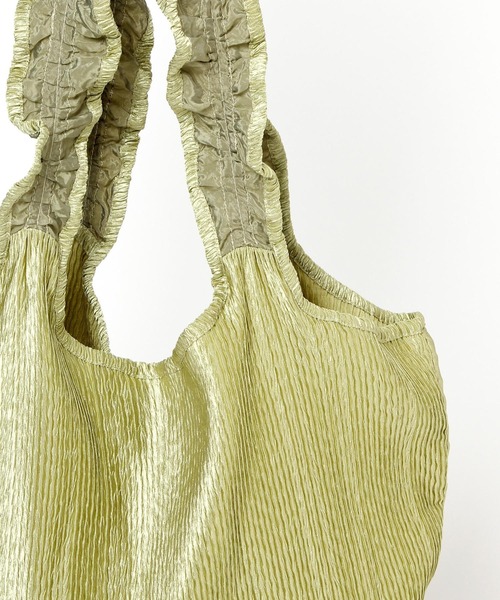 Heather(ヘザー)の「フリルハンドルトート 215680(トートバッグ・レディース・アイボリー/グリーン/ブラウン・ONE SIZE)」の9枚目の写真