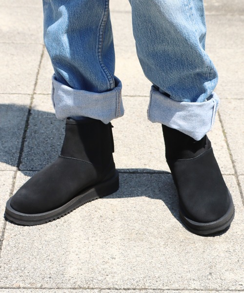 suicoke(スイコック)の「SUICOKE/スイコック ELS-Mwpab-MID ブーツ 撥水/防水 ムートン ウィンターブーツ(ブーツ・メンズ・ベージュ/ブラック・10/6/5/8/7/9)」の21枚目の写真
