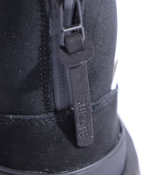 suicoke(スイコック)の「SUICOKE/スイコック ELS-Mwpab-MID ブーツ 撥水/防水 ムートン ウィンターブーツ(ブーツ・メンズ・ベージュ/ブラック・10/6/5/8/7/9)」の3枚目の写真