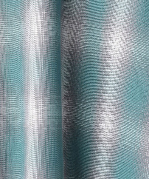 179/WG(イチナナキュウダブルジー)の「チェックシャツリメイクカーディガン(カーディガン/ボレロ・レディース・オレンジ/ベージュ/ブルー・FREE)」の15枚目の写真