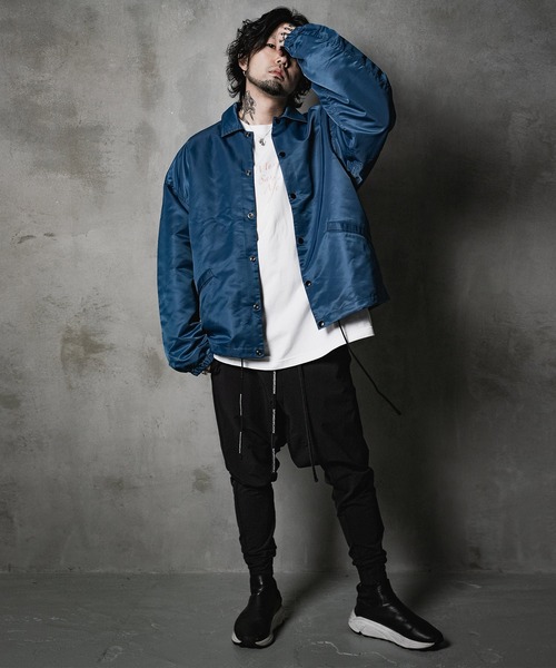 MSML(エムエスエムエル)の「NYLON SAROUEL PANTS(その他パンツ・メンズ・チャコールグレー/ブラック・S/M/L)」の7枚目の写真