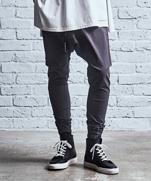 MSML(エムエスエムエル)の「NYLON SAROUEL PANTS(その他パンツ・メンズ・チャコールグレー/ブラック・S/M/L)」の17枚目の写真