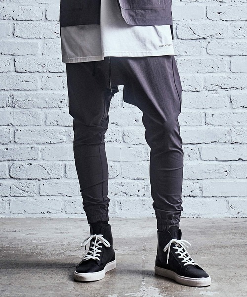 MSML(エムエスエムエル)の「NYLON SAROUEL PANTS(その他パンツ・メンズ・チャコールグレー/ブラック・S/M/L)」の15枚目の写真