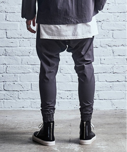MSML(エムエスエムエル)の「NYLON SAROUEL PANTS(その他パンツ・メンズ・チャコールグレー/ブラック・S/M/L)」の14枚目の写真