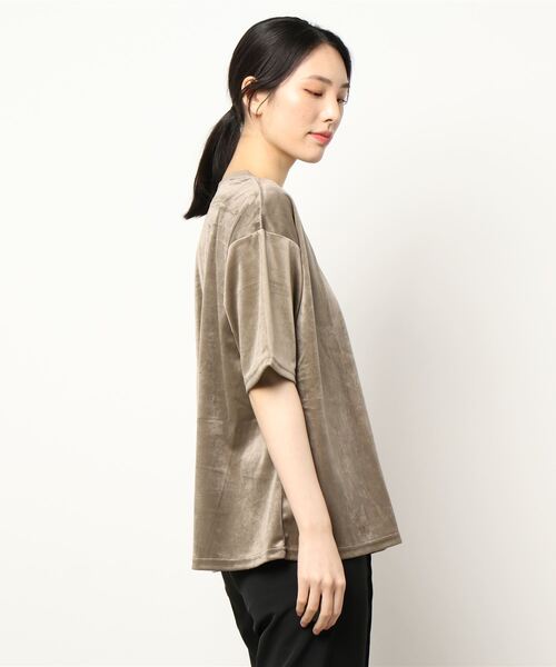 チチカカ（チチカカ）の「スモークＴシャツ（Tシャツ/カットソー・レディース・ベージュ/グリーン/ピンク・FREE）」の22枚目の写真