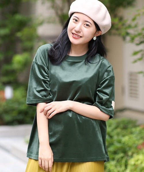 チチカカ（チチカカ）の「スモークＴシャツ（Tシャツ/カットソー・レディース・ベージュ/グリーン/ピンク・FREE）」の17枚目の写真