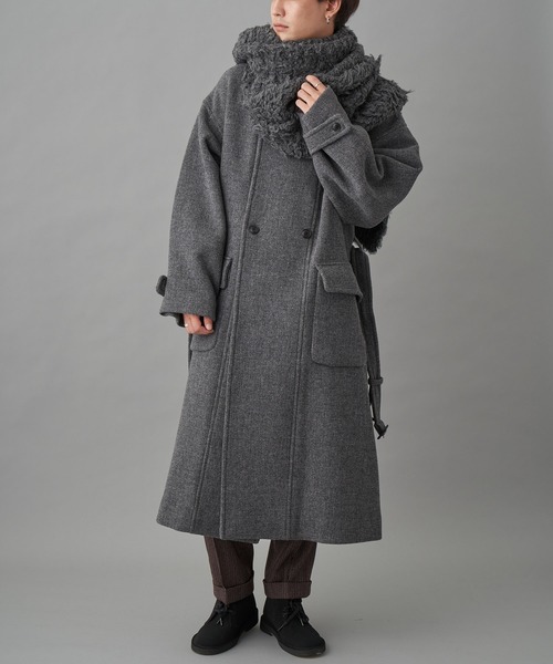 JOHN MASON SMITH PILE MOP MAFFLER (21WKN-#840S)