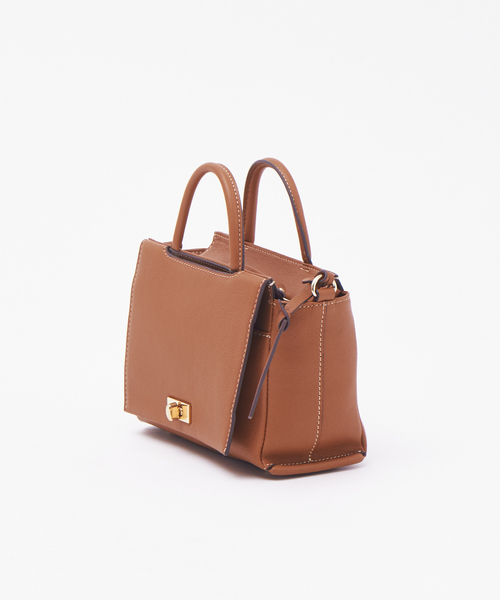 Rouge vif(ルージュヴィフ)の「【佐藤佳菜子さんコラボ】neque別注チェーンハンドバッグ(ハンドバッグ・レディース・ブラウン/モスグリーン/ベージュ・フリー)」の21枚目の写真