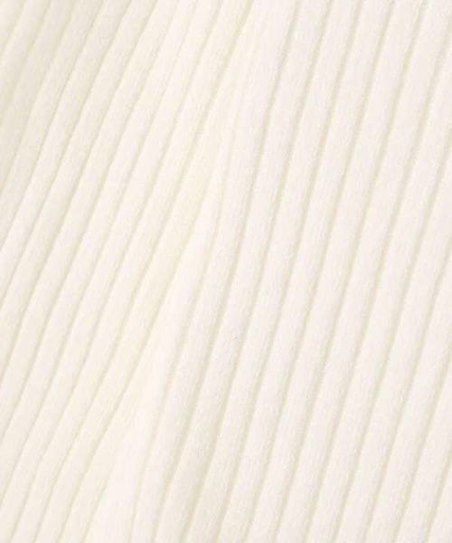 N.（N. Natural Beauty Basic）（エヌエヌナチュラルビューティーベーシック）の「◆ウォームアップリブボートニット（ニット/セーター・レディース・ホワイト/ブラック/グレー・MEDIUM）」の18枚目の写真