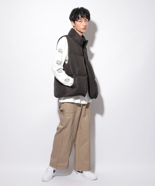 PBLIM（ページボーイリム）の「【PAGEBOYLIM】BillグラフィックロンT（Tシャツ/カットソー・レディース・ブラック/オフホワイト・MEDIUM/LARGE）」の19枚目の写真