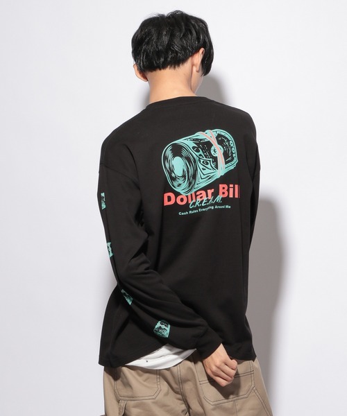 PBLIM（ページボーイリム）の「【PAGEBOYLIM】BillグラフィックロンT（Tシャツ/カットソー・レディース・ブラック/オフホワイト・MEDIUM/LARGE）」の15枚目の写真