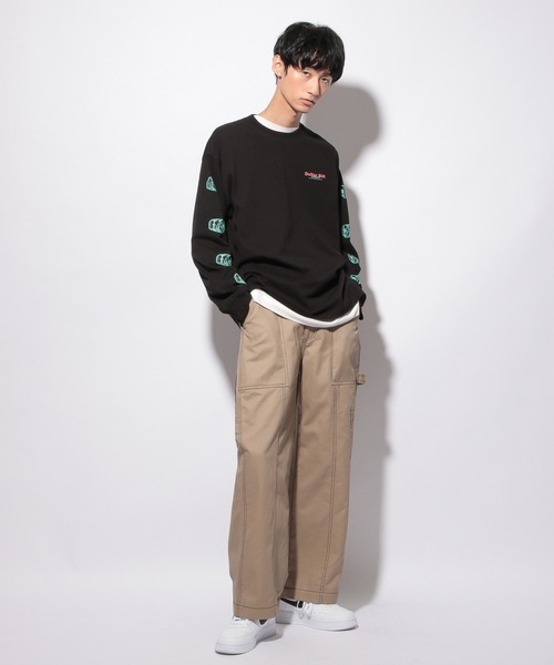 PBLIM（ページボーイリム）の「【PAGEBOYLIM】BillグラフィックロンT（Tシャツ/カットソー・レディース・ブラック/オフホワイト・MEDIUM/LARGE）」の20枚目の写真