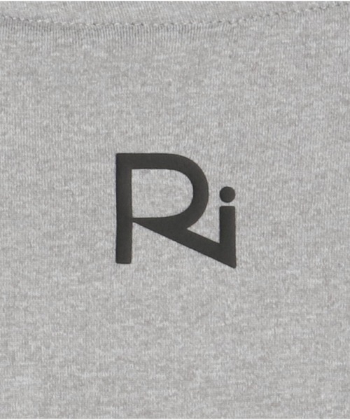 MIZUNO SPORTS STYLE（ミズノスポーツスタイル）の「【Rikako Ikee Collection】　Ri　Tシャツ［レディース］（Tシャツ/カットソー・レディース・ブラック×グレー/グリーン系その他/杢グレー/スモークピンク・M/L/S）」の6枚目の写真