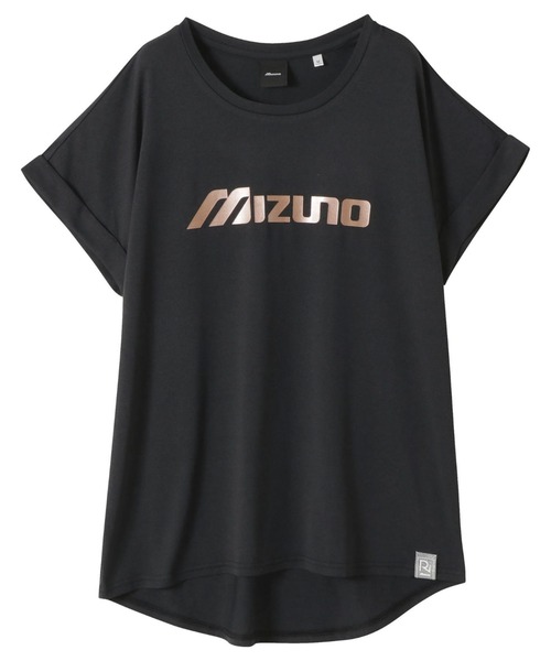 MIZUNO SPORTS STYLE（ミズノスポーツスタイル）の「【Rikako Ikee Collection】　Ri　Tシャツ［レディース］（Tシャツ/カットソー・レディース・ブラック×グレー/グリーン系その他/杢グレー/スモークピンク・M/L/S）」の7枚目の写真