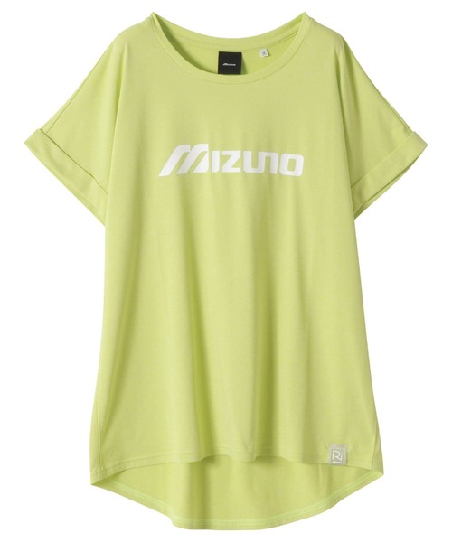 MIZUNO SPORTS STYLE（ミズノスポーツスタイル）の「【Rikako Ikee Collection】　Ri　Tシャツ［レディース］（Tシャツ/カットソー・レディース・ブラック×グレー/グリーン系その他/杢グレー/スモークピンク・M/L/S）」の11枚目の写真