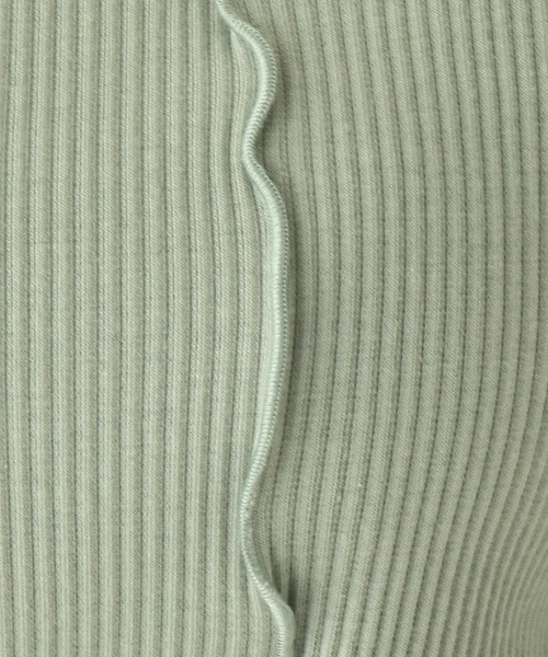 AG by aquagirl（エージーバイアクアガール）の「◆RENU(R)リブ配色ウェーブプルオーバー【WEB限定サイズ】（Tシャツ/カットソー・レディース・パープル系4/ダークグリーン/ブラウン系/ブラック/ライトグレー・36/40/38）」の18枚目の写真