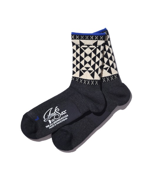 ANDSOX（アンドソックス）の「【ANDSOX(アンドソックス)】SUPPORT PILE ANKLE サポートパイルアンクル（ソックス/靴下・レディース・ホワイト系その他/グレー系その他2/グレー系その他/ブラウン系その他2/ブラウン系その他/ブルー系その他・MEDIUM/SMALL）」の3枚目の写真