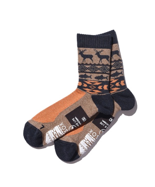 ANDSOX（アンドソックス）の「【ANDSOX(アンドソックス)】SUPPORT PILE ANKLE サポートパイルアンクル（ソックス/靴下・レディース・ホワイト系その他/グレー系その他2/グレー系その他/ブラウン系その他2/ブラウン系その他/ブルー系その他・MEDIUM/SMALL）」の5枚目の写真