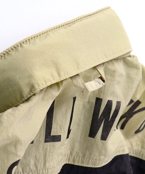 BRANSHES（ブランシェス）の「【撥水加工】ウインドブレーカー（ナイロンジャケット・キッズ・チャコールグレー/ブラック・130cm/140cm/110cm/90cm/100cm/120cm/150cm）」の12枚目の写真