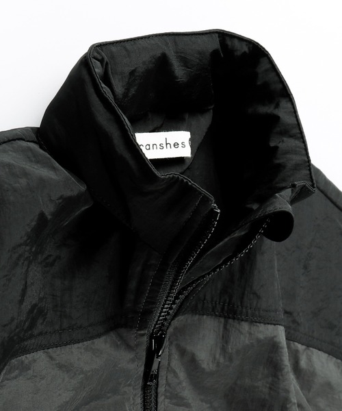 BRANSHES（ブランシェス）の「【撥水加工】ウインドブレーカー（ナイロンジャケット・キッズ・チャコールグレー/ブラック・130cm/140cm/110cm/90cm/100cm/120cm/150cm）」の8枚目の写真