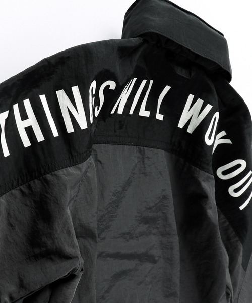 BRANSHES（ブランシェス）の「【撥水加工】ウインドブレーカー（ナイロンジャケット・キッズ・チャコールグレー/ブラック・130cm/140cm/110cm/90cm/100cm/120cm/150cm）」の5枚目の写真