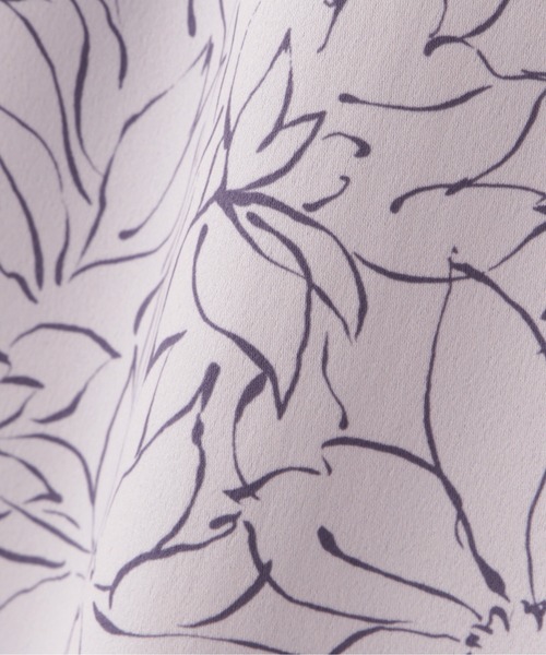 PROPORTION BODY DRESSING(プロポーションボディドレッシング)の「ニュアンスフラワーサテンスカート / 1211220010(スカート・レディース・ブルー/グレー・MEDIUM/SMALL)」の3枚目の写真