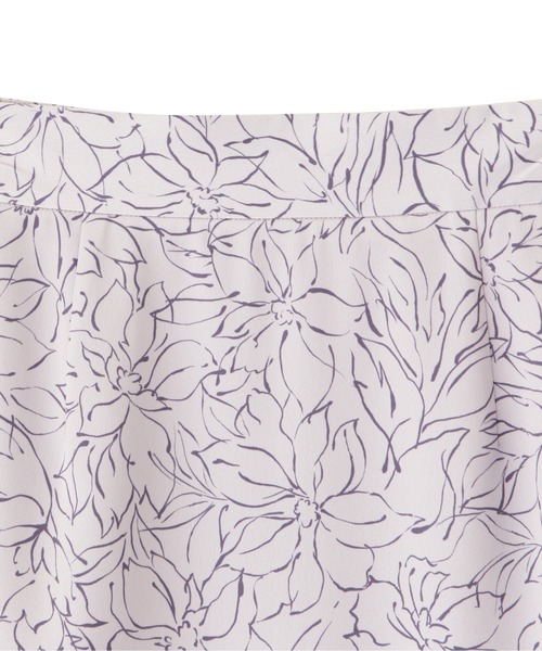 PROPORTION BODY DRESSING(プロポーションボディドレッシング)の「ニュアンスフラワーサテンスカート / 1211220010(スカート・レディース・ブルー/グレー・MEDIUM/SMALL)」の4枚目の写真