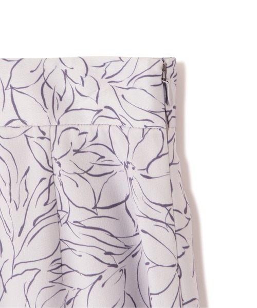 PROPORTION BODY DRESSING(プロポーションボディドレッシング)の「ニュアンスフラワーサテンスカート / 1211220010(スカート・レディース・ブルー/グレー・MEDIUM/SMALL)」の5枚目の写真