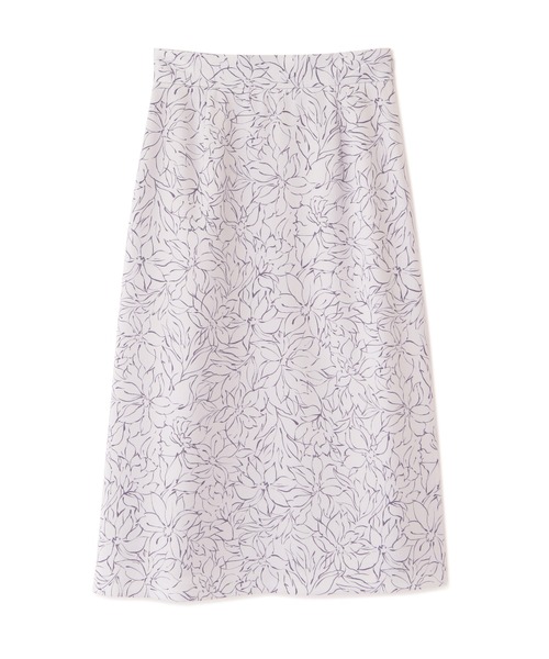 PROPORTION BODY DRESSING(プロポーションボディドレッシング)の「ニュアンスフラワーサテンスカート / 1211220010(スカート・レディース・ブルー/グレー・MEDIUM/SMALL)」の8枚目の写真