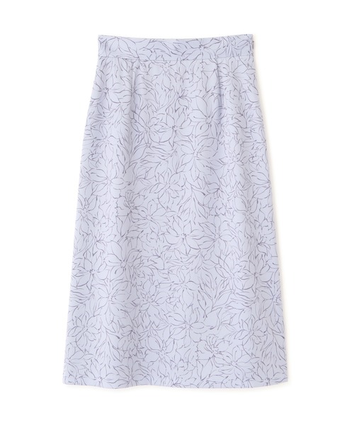 PROPORTION BODY DRESSING(プロポーションボディドレッシング)の「ニュアンスフラワーサテンスカート / 1211220010(スカート・レディース・ブルー/グレー・MEDIUM/SMALL)」の11枚目の写真