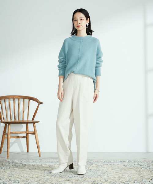 ONIGIRI（オニギリ）の「ベイカーパンツ（その他パンツ・レディース・アイボリー/キャメル・SMALL/MEDIUM/LARGE）」の14枚目の写真