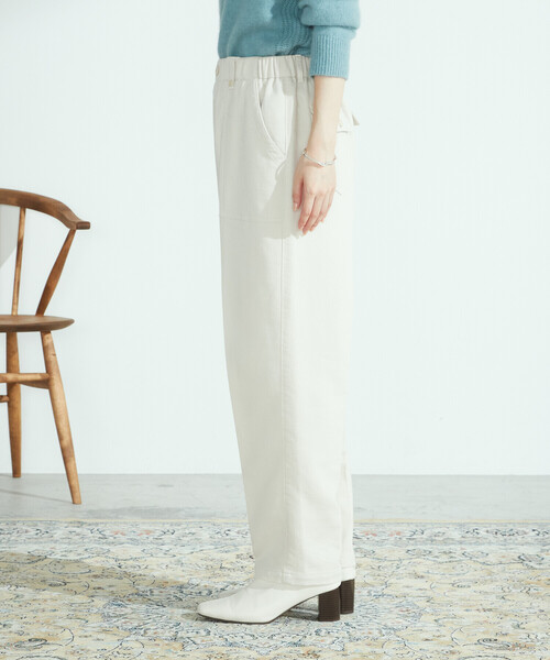 ONIGIRI（オニギリ）の「ベイカーパンツ（その他パンツ・レディース・アイボリー/キャメル・SMALL/MEDIUM/LARGE）」の16枚目の写真