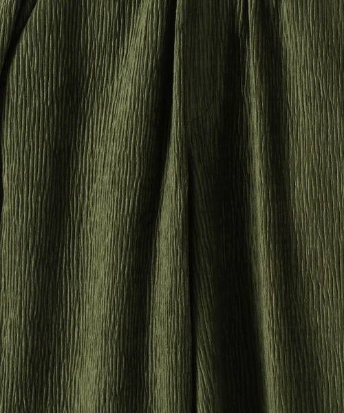 JEANASIS（ジーナシス）の「【KIDS】ヨウリュウベロアパンツ/256533（その他パンツ・キッズ・チャコールグレー/オフホワイト/グリーン・120/140）」の4枚目の写真