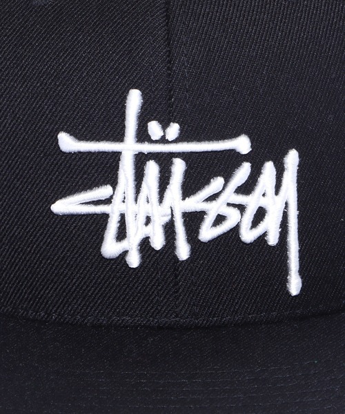STUSSY(ステューシー)の「STUSSY/ステューシー BASIC STOCK SNAPBACK フラットバイザーキャップ(キャップ・メンズ・ブラック/ライトブラウン/ネイビー・ONE SIZE)」の16枚目の写真