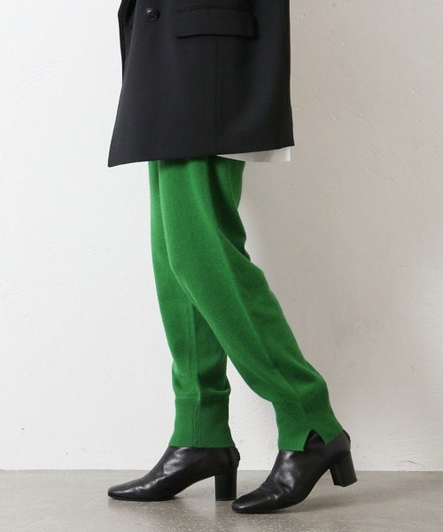 JOURNAL STANDARD（ジャーナルスタンダード）の「アンゴラブレンドジョガーパンツ◆（その他パンツ・レディース・グリーン/グレー/ブラック・S/M）」の3枚目の写真