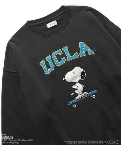 whimsic スヌーピー スウェット エスクルーシブスウェットシャツ WHIMSIC×PEANUTS×FTL】エスクルーシブスウェットシャツ