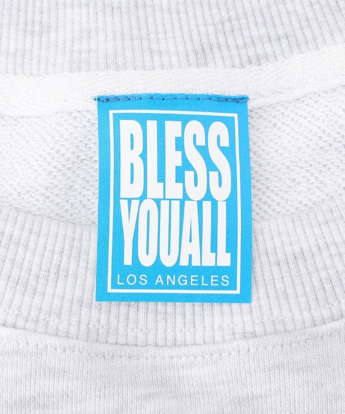 WHO'S WHO gallery(フーズフーギャラリー)の「【BLESS YOU/ブレスユー】フラワーボックスプリントクルースウェット(スウェット・メンズ・アッシュグレー/ブラック/グリーン/イエロー・FREE)」の6枚目の写真