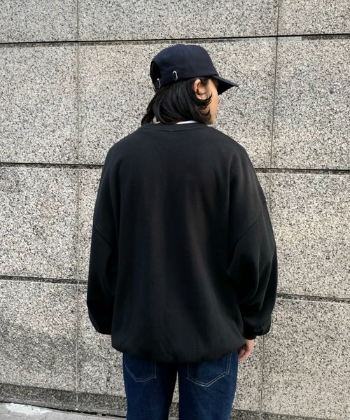 WHO'S WHO gallery(フーズフーギャラリー)の「【BLESS YOU/ブレスユー】フラワーボックスプリントクルースウェット(スウェット・メンズ・アッシュグレー/ブラック/グリーン/イエロー・FREE)」の22枚目の写真