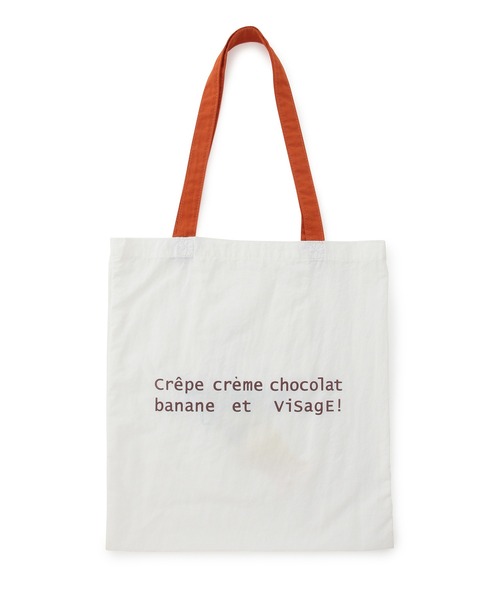 VIS(ビス)の「※販売中止【ViSage】【MARION CREPESコラボ】モチーフエコトートバッグ(トートバッグ・レディース・ブラック/ブラウン/レッド系その他・FREE)」の4枚目の写真