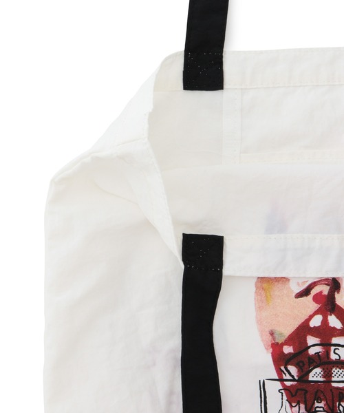 VIS(ビス)の「※販売中止【ViSage】【MARION CREPESコラボ】モチーフエコトートバッグ(トートバッグ・レディース・ブラック/ブラウン/レッド系その他・FREE)」の12枚目の写真