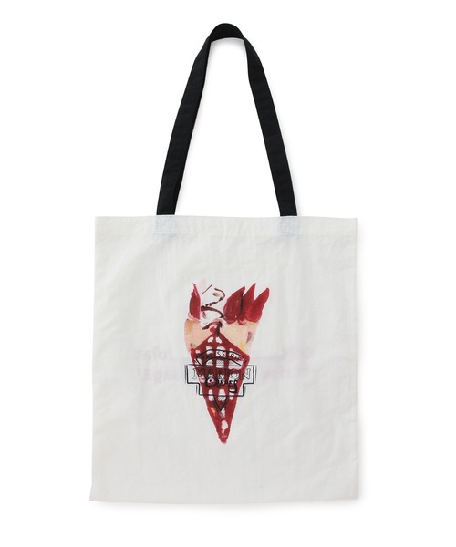VIS(ビス)の「※販売中止【ViSage】【MARION CREPESコラボ】モチーフエコトートバッグ(トートバッグ・レディース・ブラック/ブラウン/レッド系その他・FREE)」の14枚目の写真