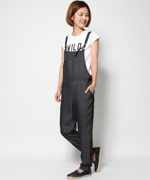 AMERICAN RAG CIE | ドットジャカードサロペット(サロペット/オーバーオール)