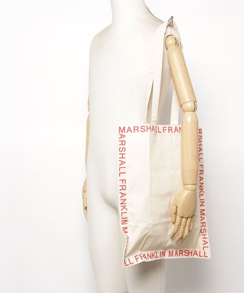 FRANKLIN & MARSHALL（フランクリンマーシャル）の「【FRANKLIN&MARSHALL】Cotton canvas Tote（トートバッグ・メンズ・グリーン系その他/ブルー系その他/パープル系その他/レッド系その他・FREE）」の16枚目の写真