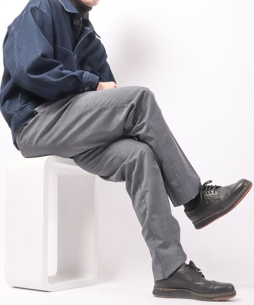 ENTRE AMIS(アントレ アミ)の「アントレアミ トラウザーパンツ イージーパンツ(スラックス・メンズ・グレー・S/M/XL/L)」の7枚目の写真